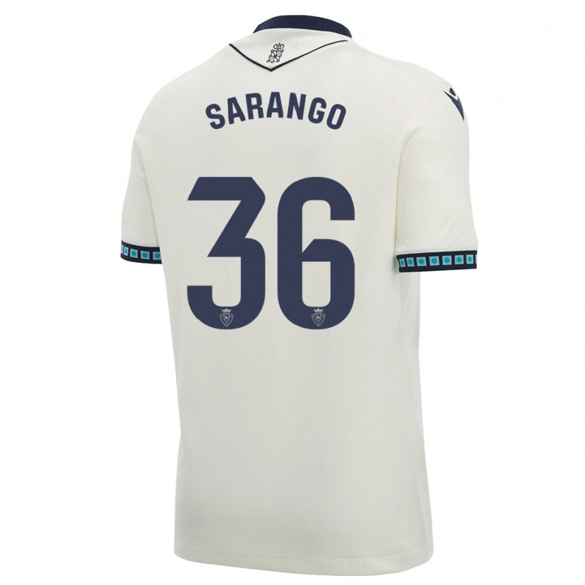 Danxen Pánské Kepa Sarango #36 Bílá Černá Světle Nebesky Modrá Daleko Hráčské Dresy 2026/27 Dres