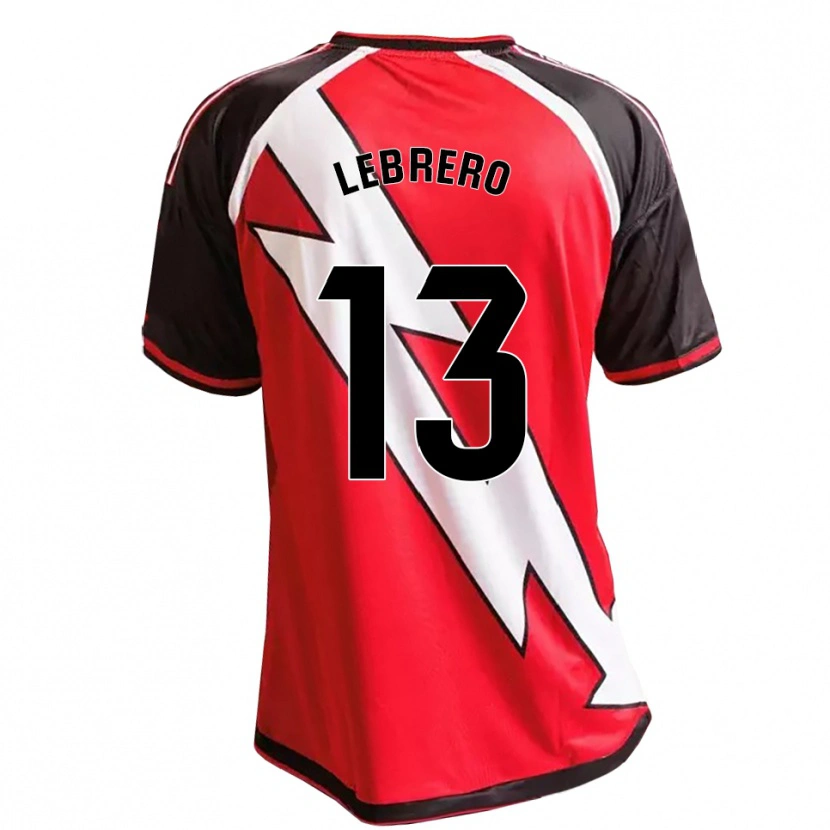 Danxen Pánské Lucia Lebrero Rodríguez #13 Červená Černá Bílá Daleko Hráčské Dresy 2026/27 Dres