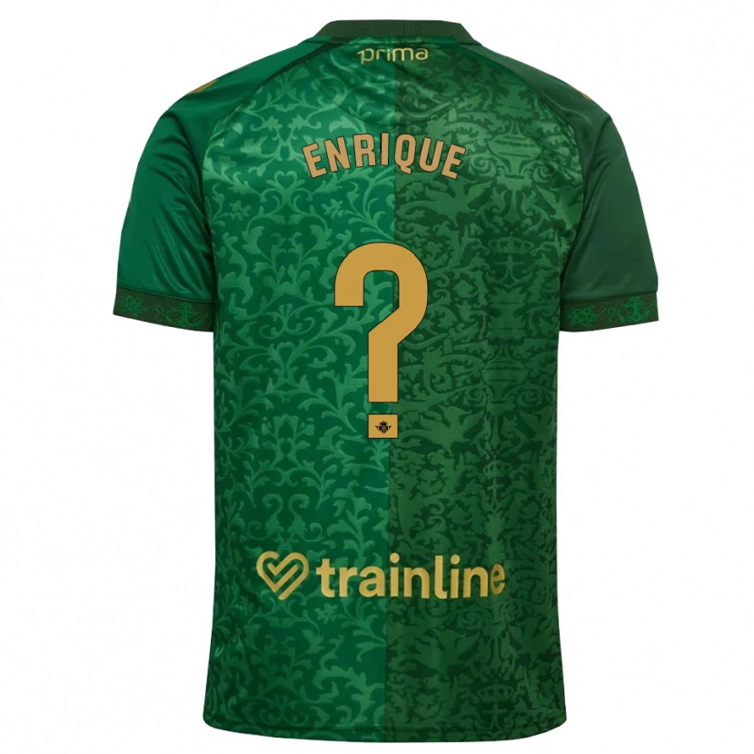 Danxen Pánské Enrique Márquez #0 Lesní Zelená Tmavě Zlatohnědá Daleko Hráčské Dresy 2026/27 Dres