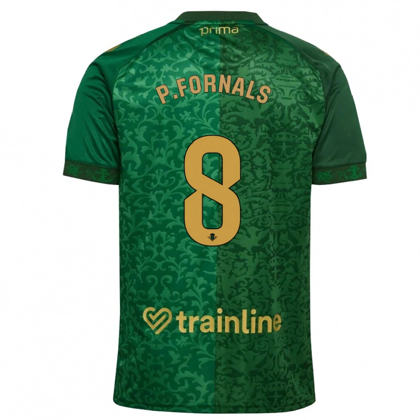Danxen Pánské Pablo Fornals #8 Lesní Zelená Tmavě Zlatohnědá Daleko Hráčské Dresy 2026/27 Dres