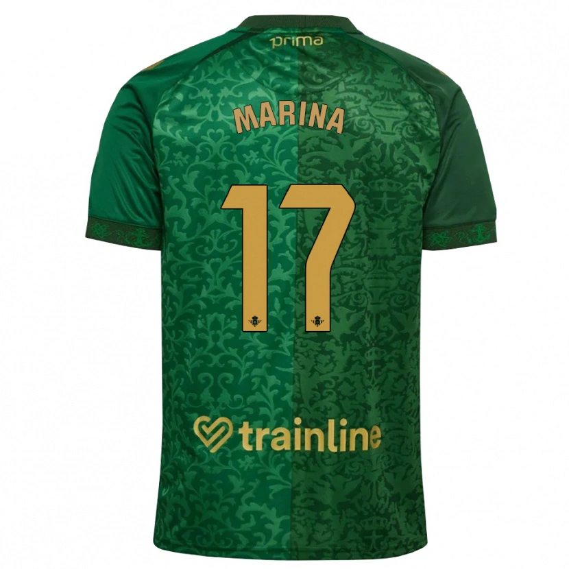 Danxen Pánské Rodrigo Marina #17 Lesní Zelená Tmavě Zlatohnědá Daleko Hráčské Dresy 2026/27 Dres