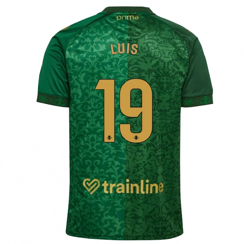 Danxen Pánské Jorge Luis #19 Lesní Zelená Tmavě Zlatohnědá Daleko Hráčské Dresy 2026/27 Dres