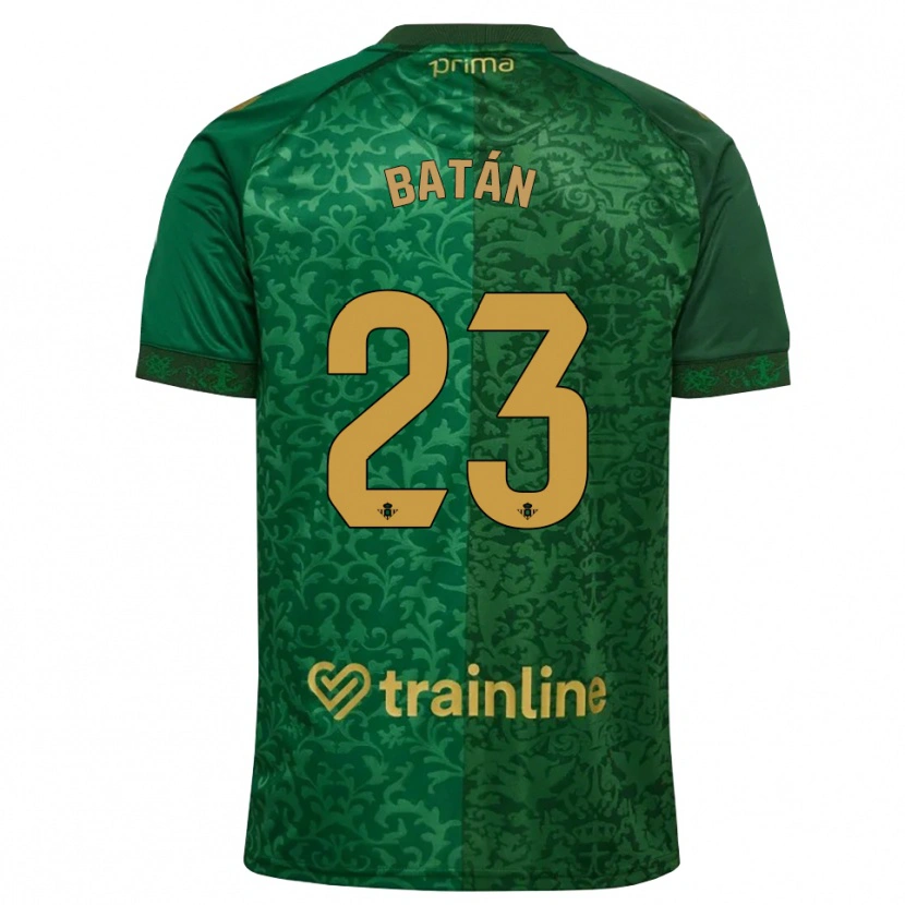 Danxen Pánské Fran Batán #23 Lesní Zelená Tmavě Zlatohnědá Daleko Hráčské Dresy 2026/27 Dres