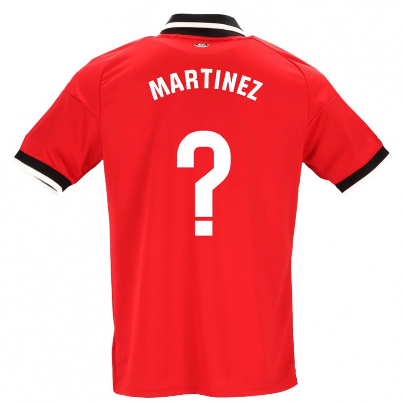 Danxen Pánské Mario Martínez #0 Černá Bílá Červená Daleko Hráčské Dresy 2026/27 Dres