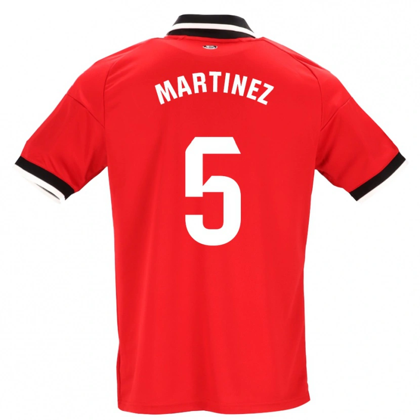 Danxen Pánské Sergio Martínez #5 Černá Bílá Červená Daleko Hráčské Dresy 2026/27 Dres