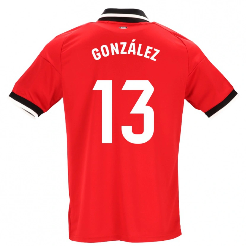 Danxen Pánské Fran González #13 Černá Bílá Červená Daleko Hráčské Dresy 2026/27 Dres
