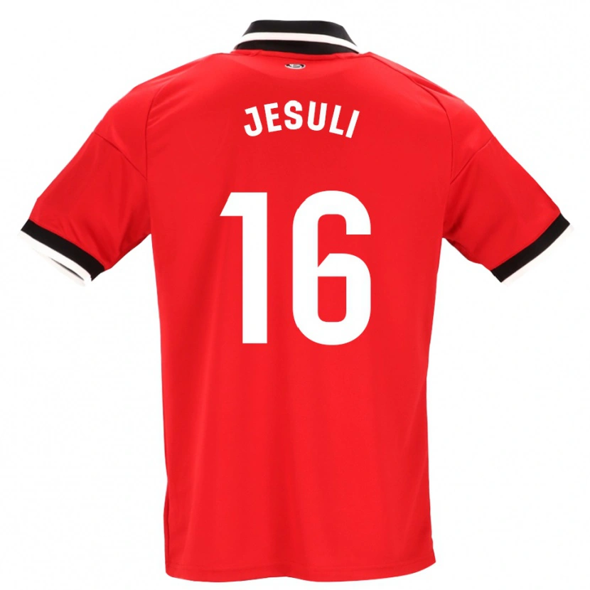 Danxen Pánské Jesuli #16 Černá Bílá Červená Daleko Hráčské Dresy 2026/27 Dres