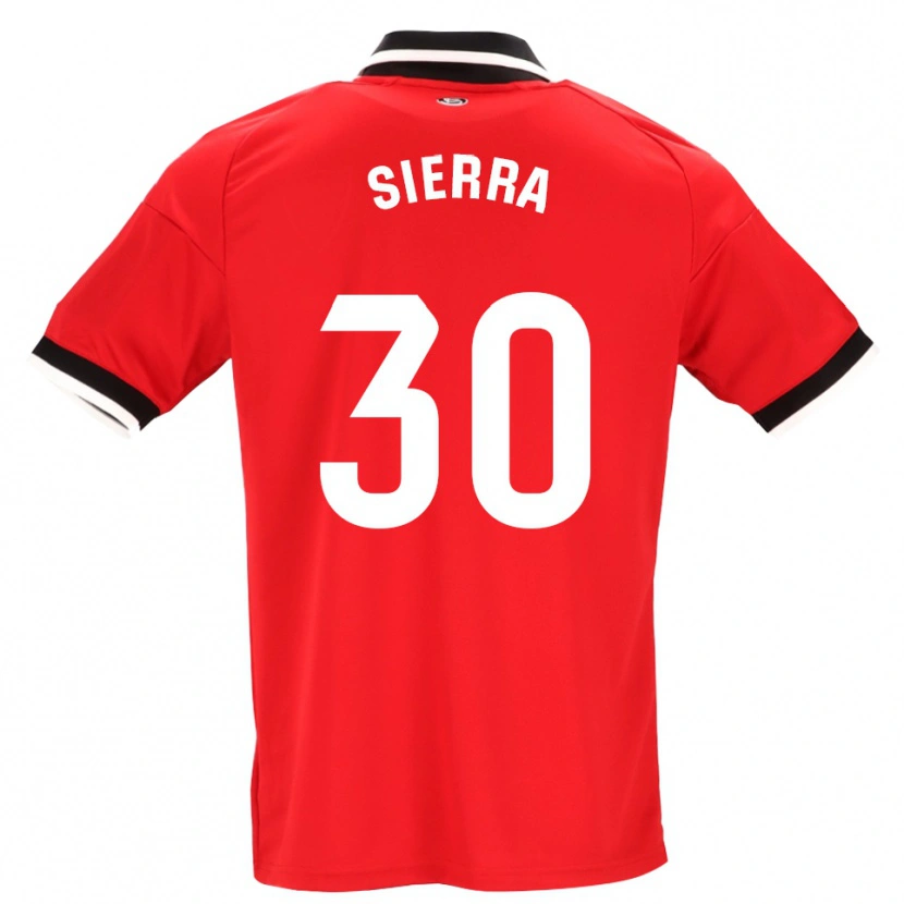 Danxen Pánské Miguel Sierra #30 Černá Bílá Červená Daleko Hráčské Dresy 2026/27 Dres