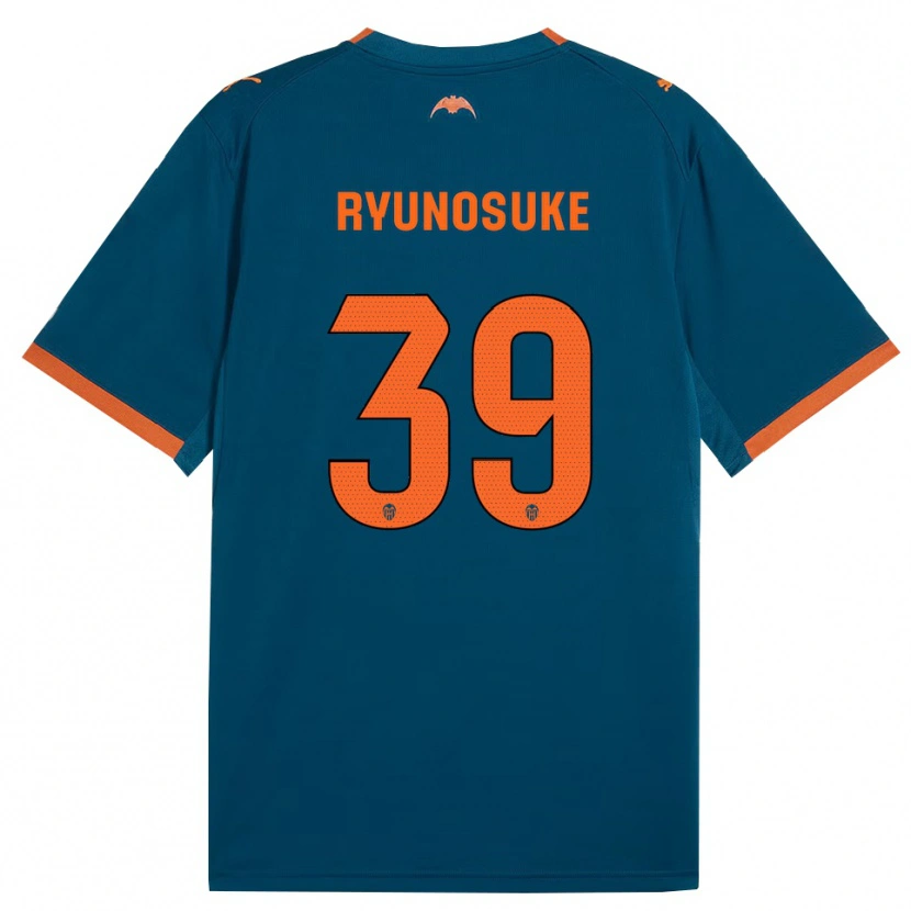 Danxen Pánské Ryunosuke Sato #39 Ocelově Modrá Oranžová Daleko Hráčské Dresy 2026/27 Dres