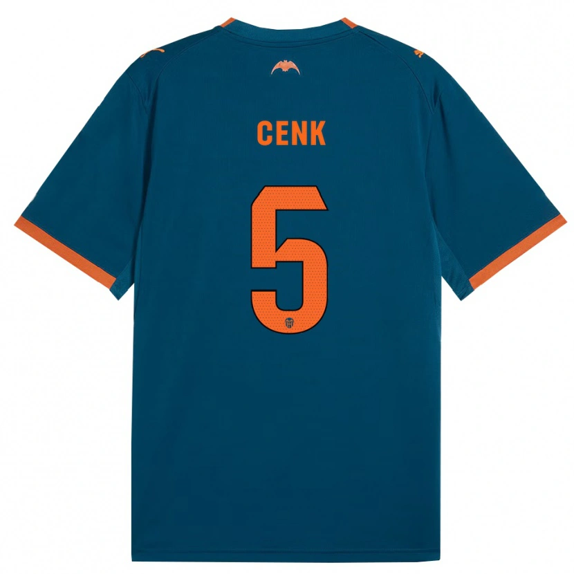 Danxen Pánské Cenk Ozkacar #5 Ocelově Modrá Oranžová Daleko Hráčské Dresy 2026/27 Dres