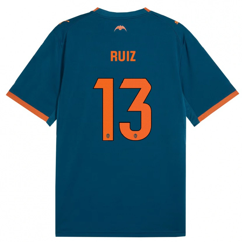 Danxen Pánské Nil Ruiz #13 Ocelově Modrá Oranžová Daleko Hráčské Dresy 2026/27 Dres