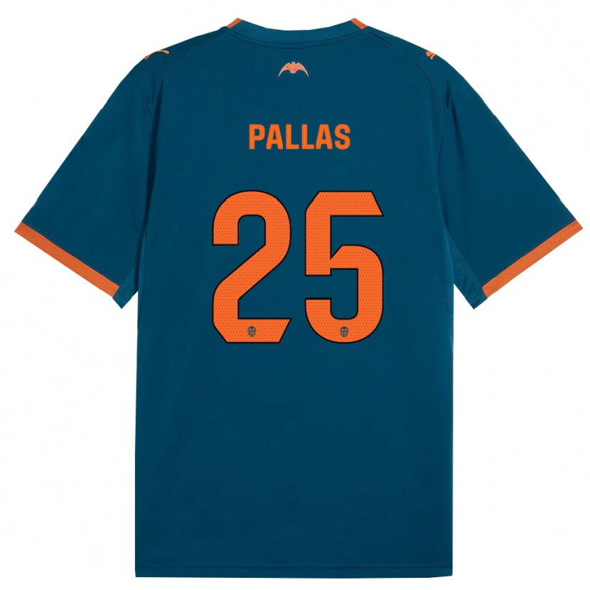 Danxen Pánské Nerea Pallas #25 Ocelově Modrá Oranžová Daleko Hráčské Dresy 2026/27 Dres