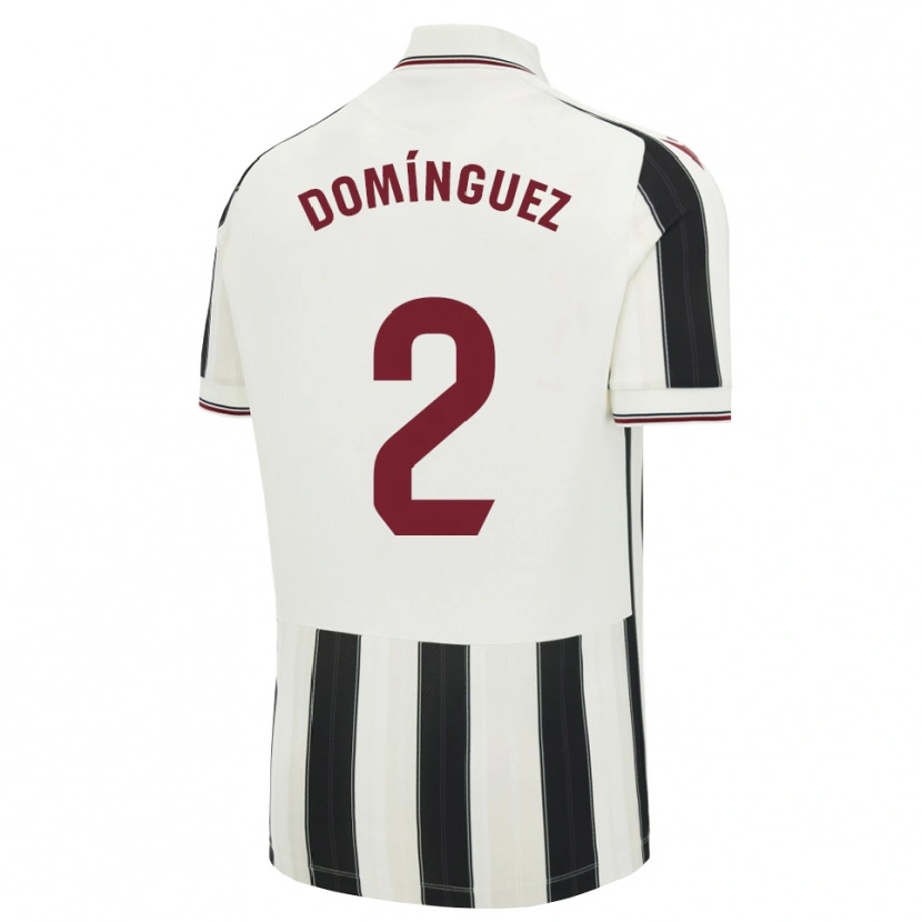 Danxen Pánské Ángel Domínguez #2 Černá Bílá Červená Daleko Hráčské Dresy 2026/27 Dres