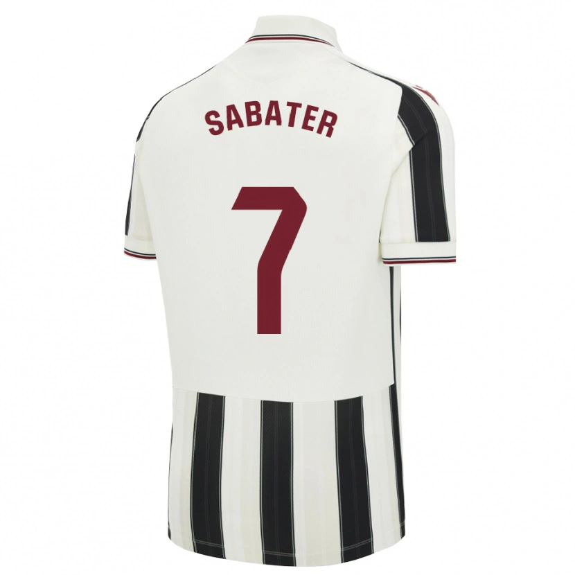 Danxen Pánské Ethan Sabater #7 Černá Bílá Červená Daleko Hráčské Dresy 2026/27 Dres