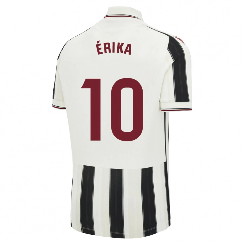 Danxen Pánské Érika González #10 Černá Bílá Červená Daleko Hráčské Dresy 2026/27 Dres