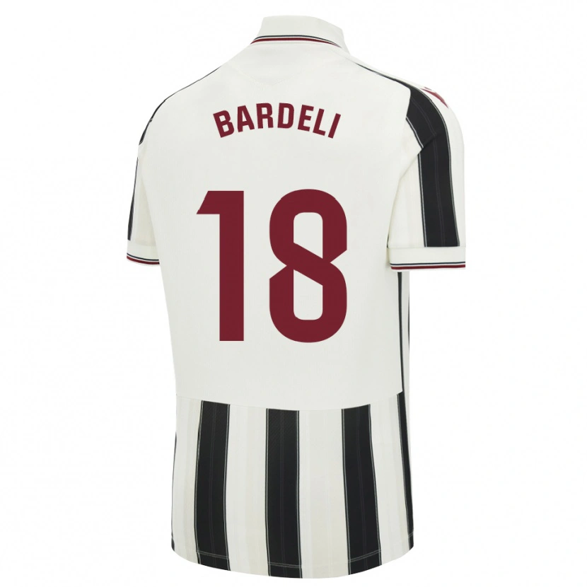 Danxen Pánské Enzo Bardeli #18 Černá Bílá Červená Daleko Hráčské Dresy 2026/27 Dres
