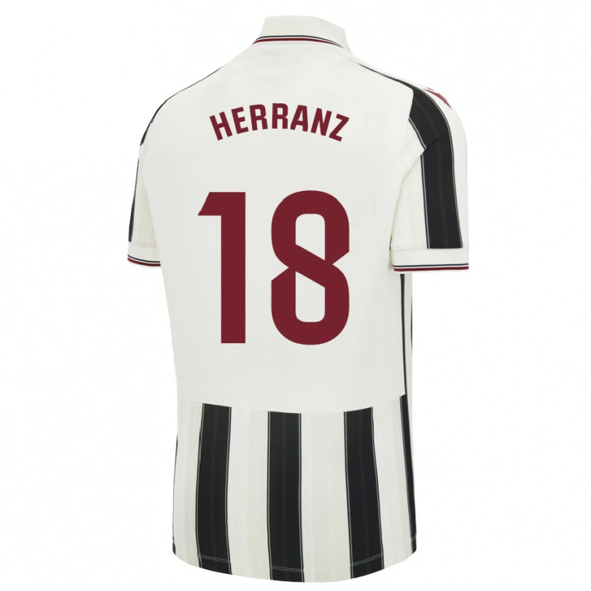 Danxen Pánské Alejandro Herranz #18 Černá Bílá Červená Daleko Hráčské Dresy 2026/27 Dres