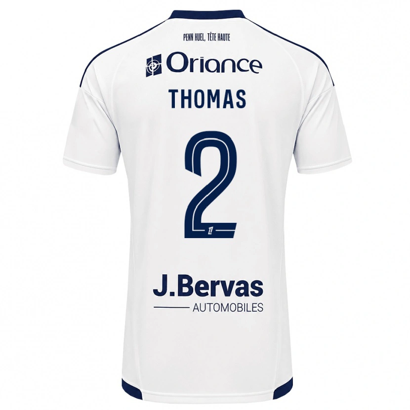 Danxen Pánské Nathan Thomas #2 Tmavě Modrá Bílá Daleko Hráčské Dresy 2026/27 Dres