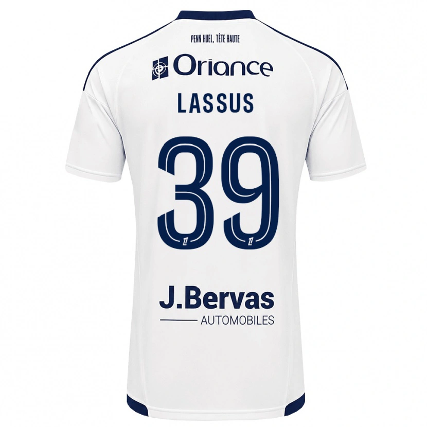 Danxen Pánské Axel Lassus #39 Tmavě Modrá Bílá Daleko Hráčské Dresy 2026/27 Dres