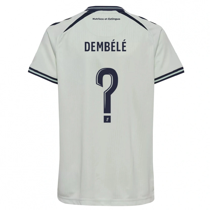 Danxen Pánské Malyk Dembélé #0 Půlnoční Modrá Bílá Daleko Hráčské Dresy 2026/27 Dres