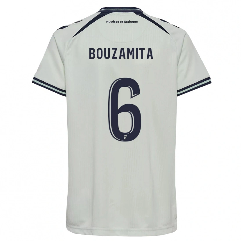 Danxen Pánské Alexandre Bouzamita #6 Půlnoční Modrá Bílá Daleko Hráčské Dresy 2026/27 Dres