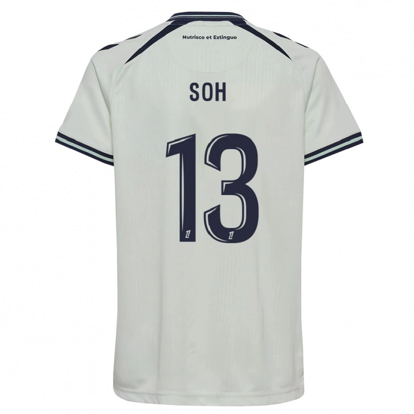 Danxen Pánské Yanis Soh #13 Půlnoční Modrá Bílá Daleko Hráčské Dresy 2026/27 Dres