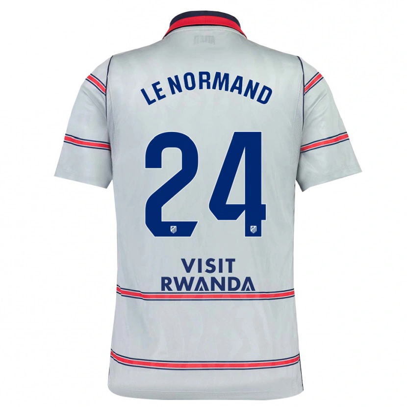 Danxen Pánské Robin Le Normand #24 Šedá Červená Tmavě Modrá Třetí Hráčské Dresy 2026/27 Dres