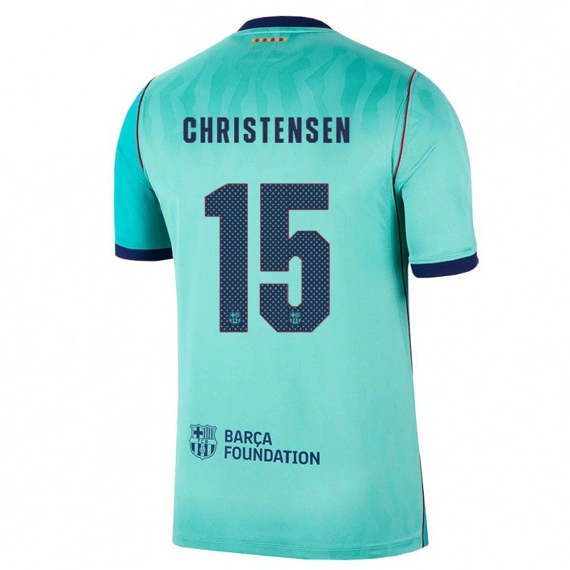 Danxen Pánské Andreas Christensen #15 Azurová Tmavě Tyrkysová Královská Modř Třetí Hráčské Dresy 2026/27 Dres