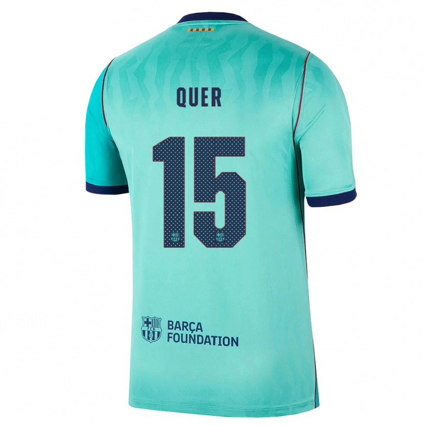 Danxen Pánské Ignasi Quer #15 Azurová Tmavě Tyrkysová Královská Modř Třetí Hráčské Dresy 2026/27 Dres