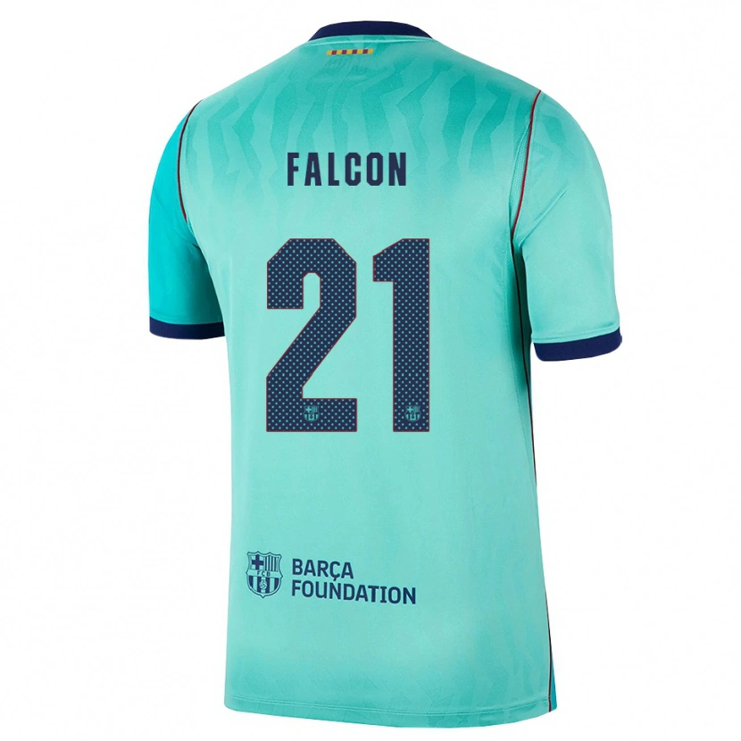 Danxen Pánské Andrea Falcon #21 Azurová Tmavě Tyrkysová Královská Modř Třetí Hráčské Dresy 2026/27 Dres