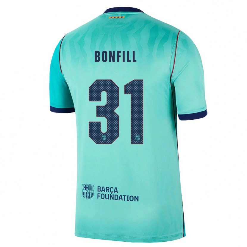 Danxen Pánské Max Bonfill #31 Azurová Tmavě Tyrkysová Královská Modř Třetí Hráčské Dresy 2026/27 Dres