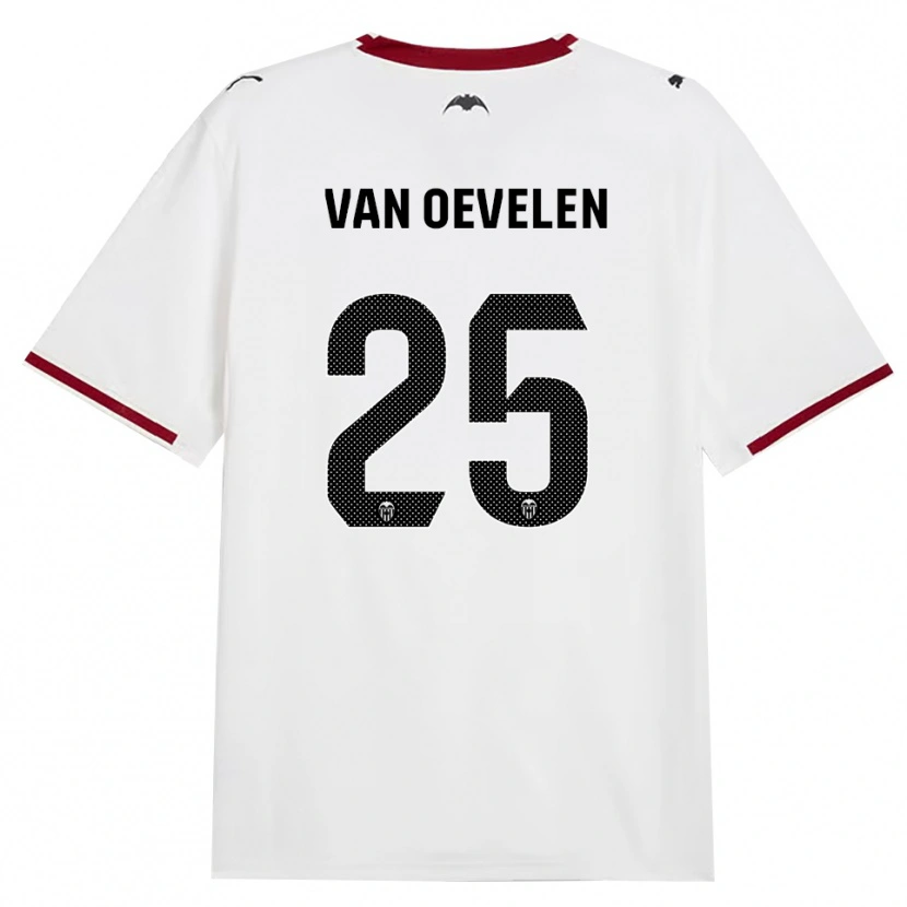 Danxen Dámské Kayne Van Oevelen #25 Černá Bílá Červená Žlutá Domů Hráčské Dresy 2026/27 Dres