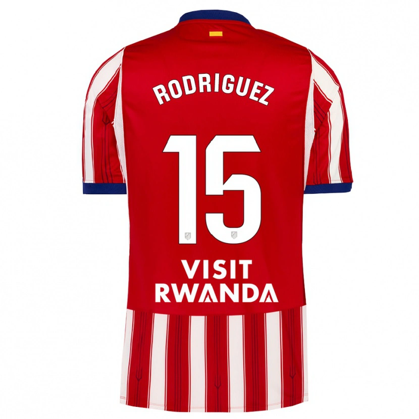 Danxen Dámské Cinta Rodríguez #15 Královská Modř Červená Bílá Domů Hráčské Dresy 2026/27 Dres