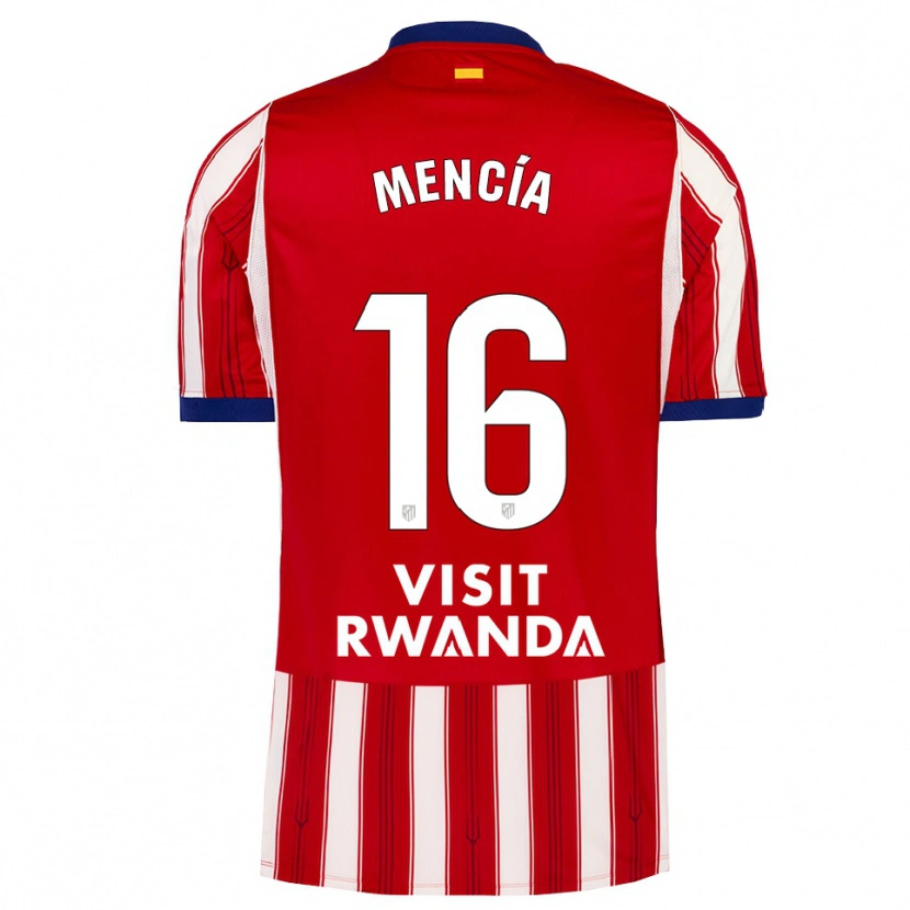 Danxen Dámské Ian Mencía #16 Královská Modř Červená Bílá Domů Hráčské Dresy 2026/27 Dres