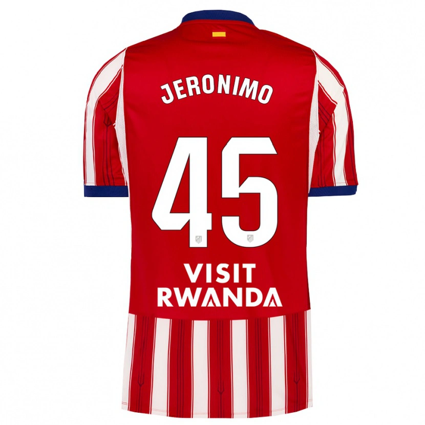 Danxen Dámské Isaiah Jeronimo #45 Královská Modř Červená Bílá Domů Hráčské Dresy 2026/27 Dres