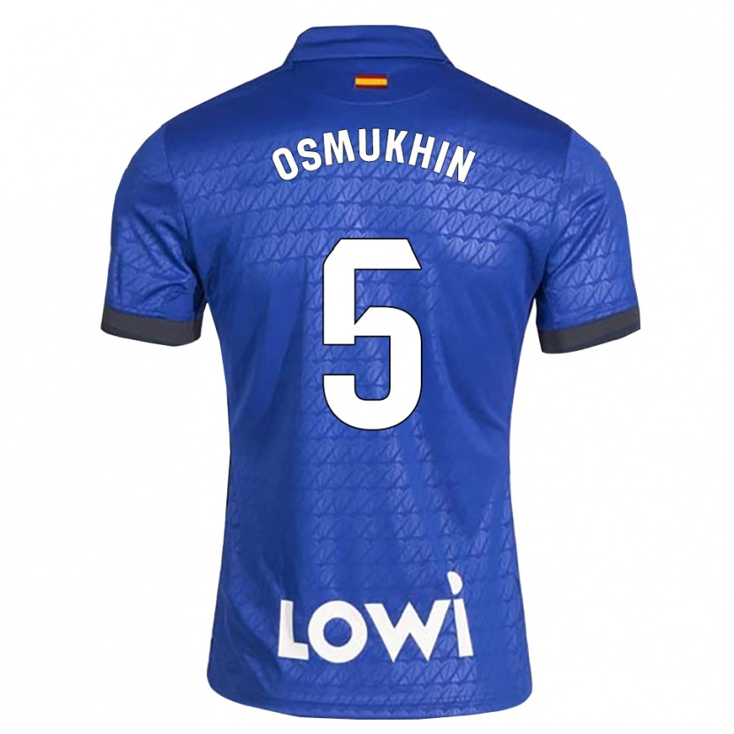 Danxen Dámské Zakhar Osmukhin #5 Modrá Bílá Černá Domů Hráčské Dresy 2026/27 Dres