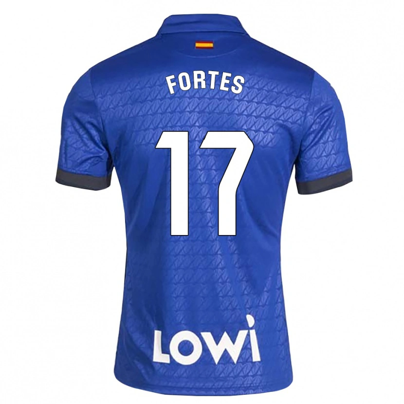 Danxen Dámské Joel Fortes #17 Modrá Bílá Černá Domů Hráčské Dresy 2026/27 Dres
