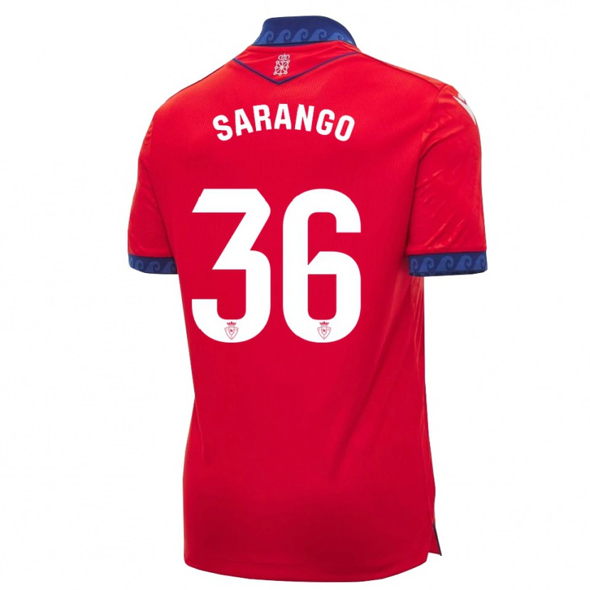 Danxen Dámské Kepa Sarango #36 Červená Tmavě Modrá Bílá Domů Hráčské Dresy 2026/27 Dres