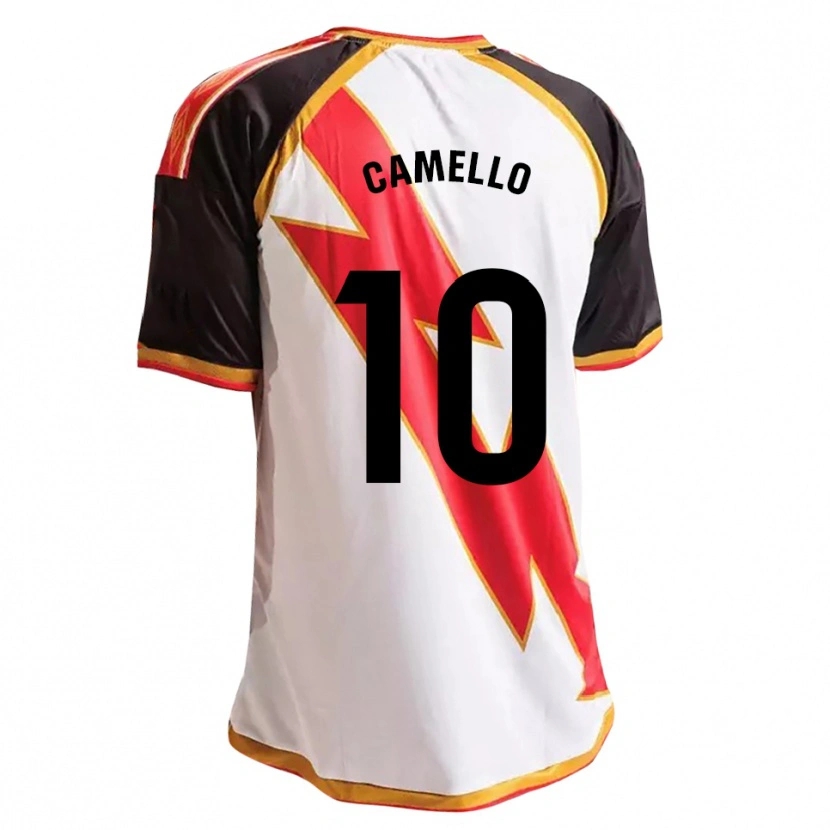 Danxen Dámské Sergio Camello #10 Černá Červená Bílá Zlatá Domů Hráčské Dresy 2026/27 Dres
