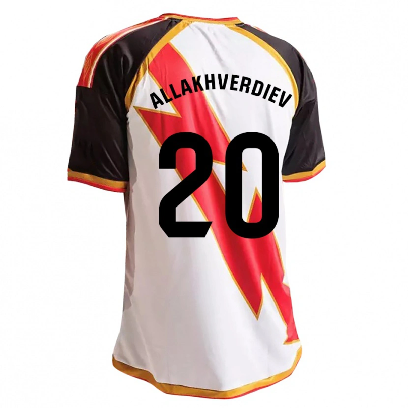 Danxen Dámské Raul Allakhverdiev #20 Černá Červená Bílá Zlatá Domů Hráčské Dresy 2026/27 Dres