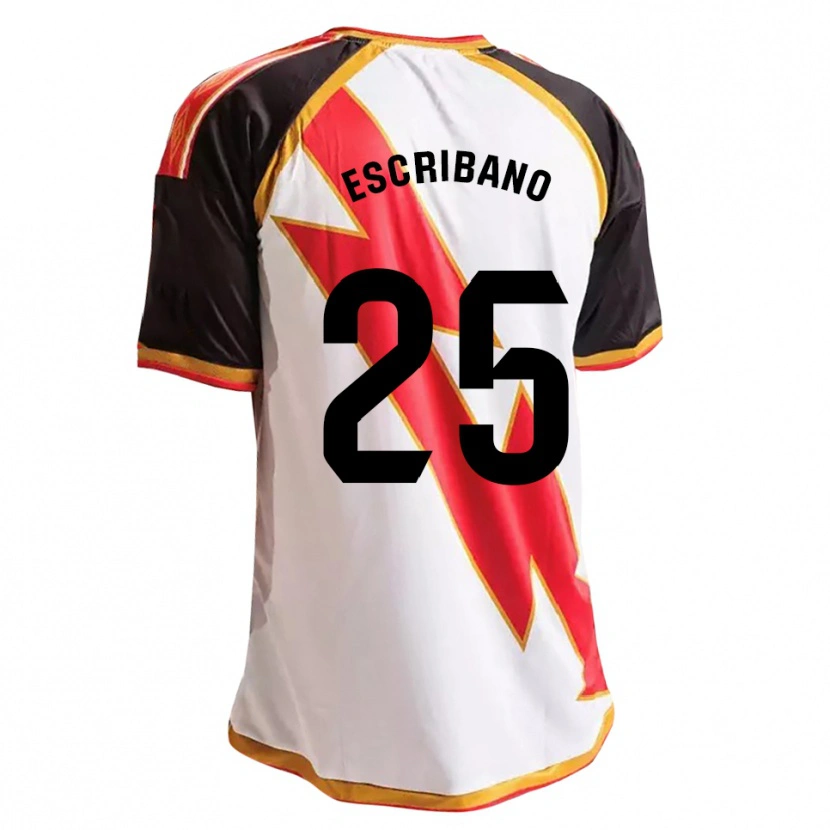 Danxen Dámské Francisco Escribano #25 Černá Červená Bílá Zlatá Domů Hráčské Dresy 2026/27 Dres