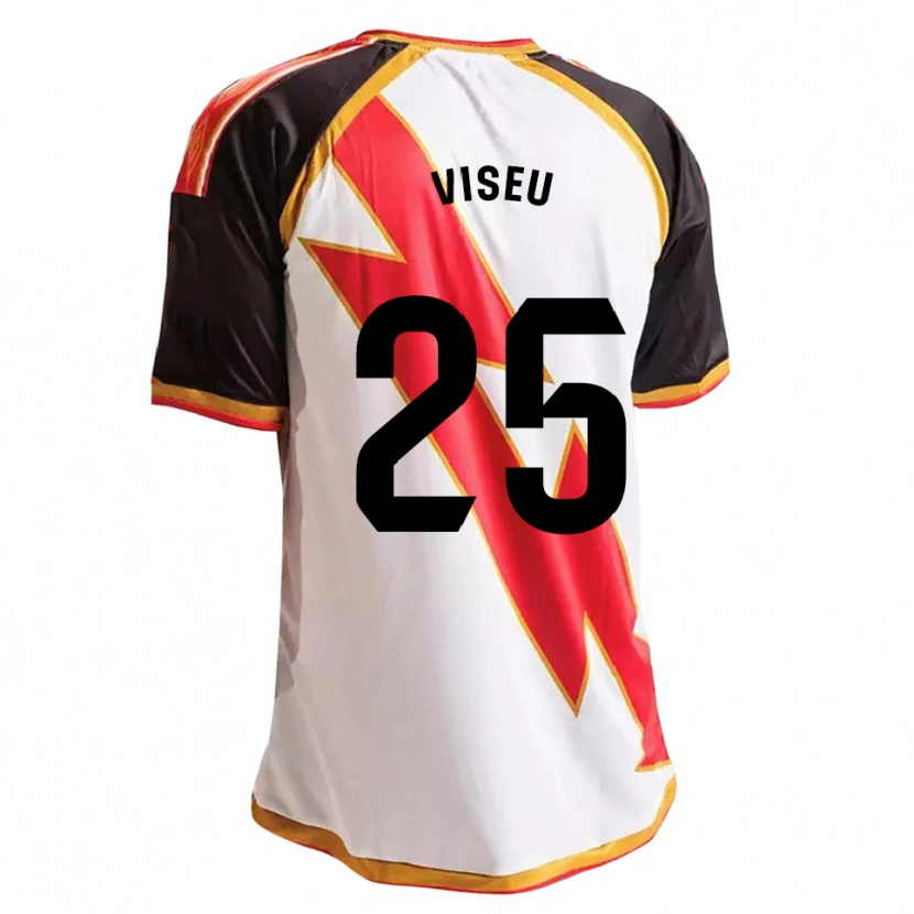 Danxen Dámské Duarte Viseu #25 Černá Červená Bílá Zlatá Domů Hráčské Dresy 2026/27 Dres