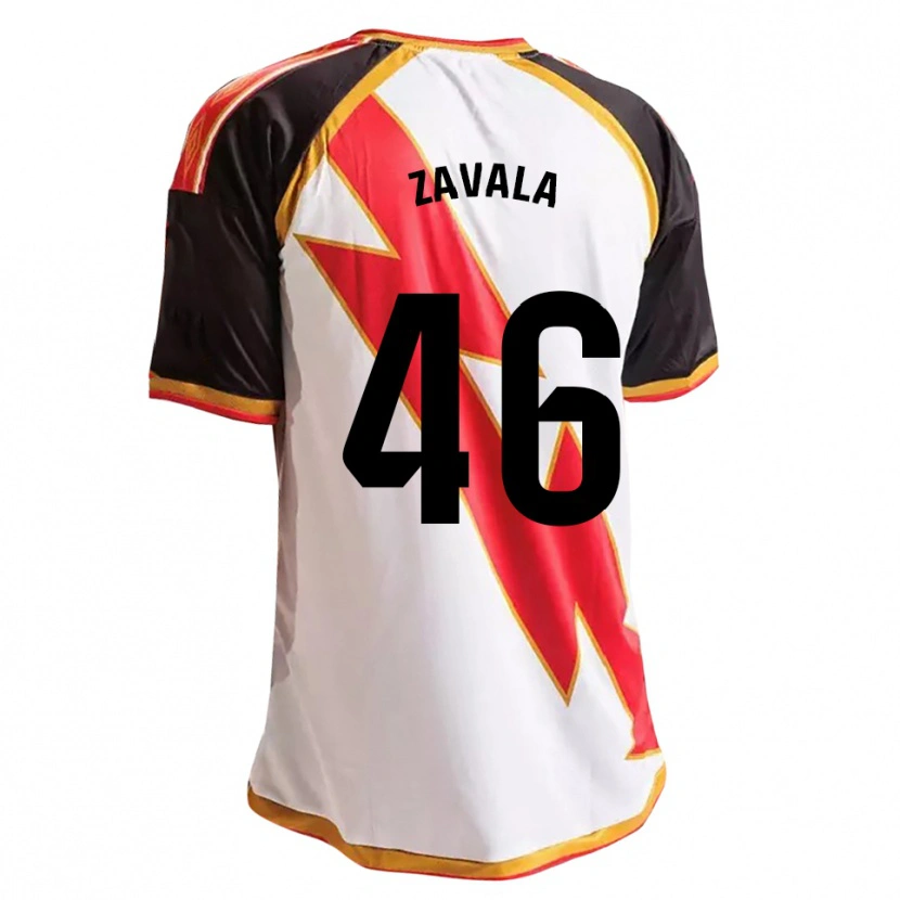 Danxen Dámské Andrés Zavala #46 Černá Červená Bílá Zlatá Domů Hráčské Dresy 2026/27 Dres