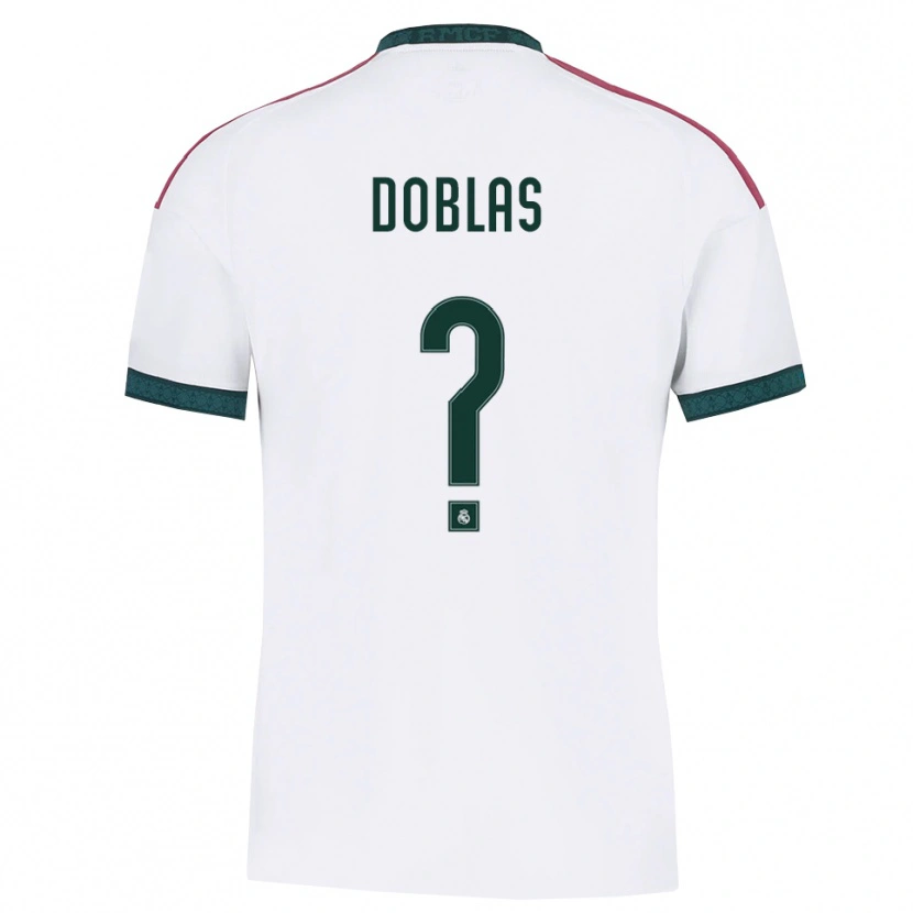 Danxen Dámské Iker Doblas #0 Tmavě Zelená Bílá Červená Domů Hráčské Dresy 2026/27 Dres
