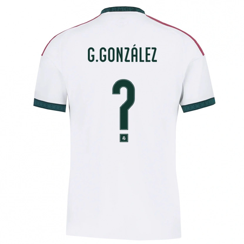 Danxen Dámské Guille González #0 Tmavě Zelená Bílá Červená Domů Hráčské Dresy 2026/27 Dres