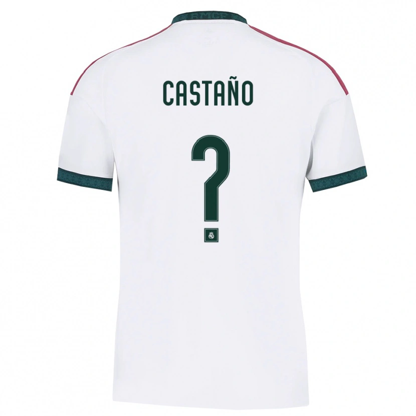 Danxen Dámské Alejandro Castaño #0 Tmavě Zelená Bílá Červená Domů Hráčské Dresy 2026/27 Dres