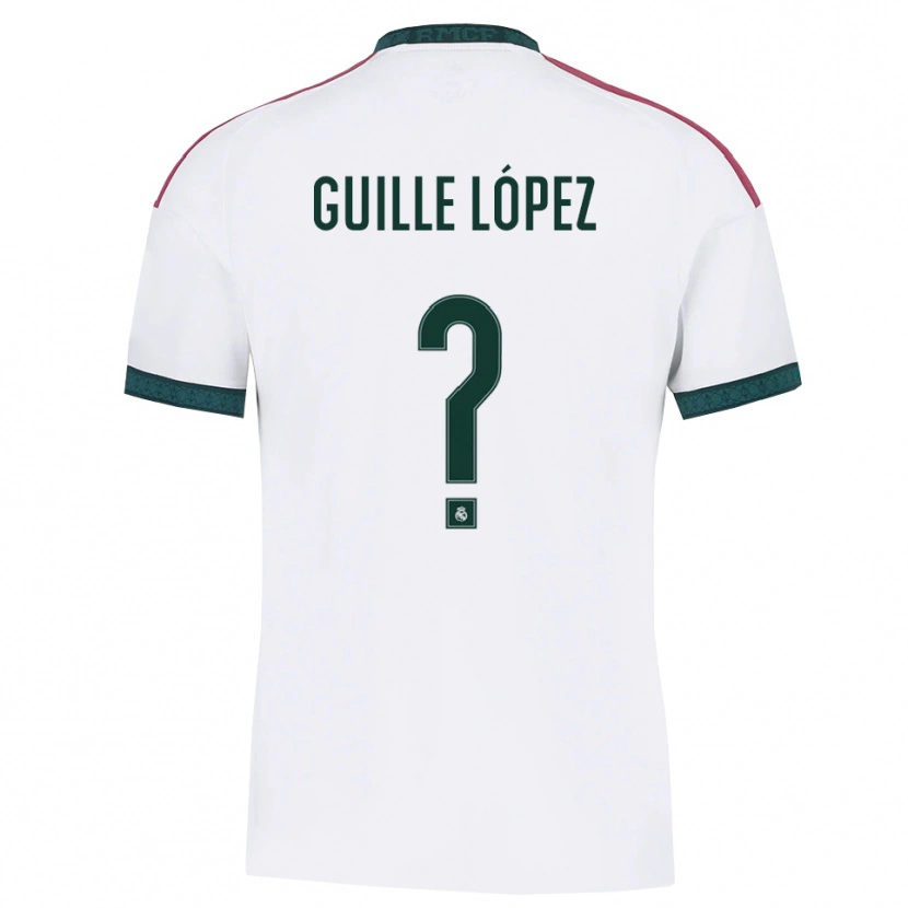 Danxen Dámské Guille López #0 Tmavě Zelená Bílá Červená Domů Hráčské Dresy 2026/27 Dres
