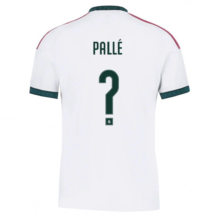 Danxen Dámské Joel Pallé #0 Tmavě Zelená Bílá Červená Domů Hráčské Dresy 2026/27 Dres
