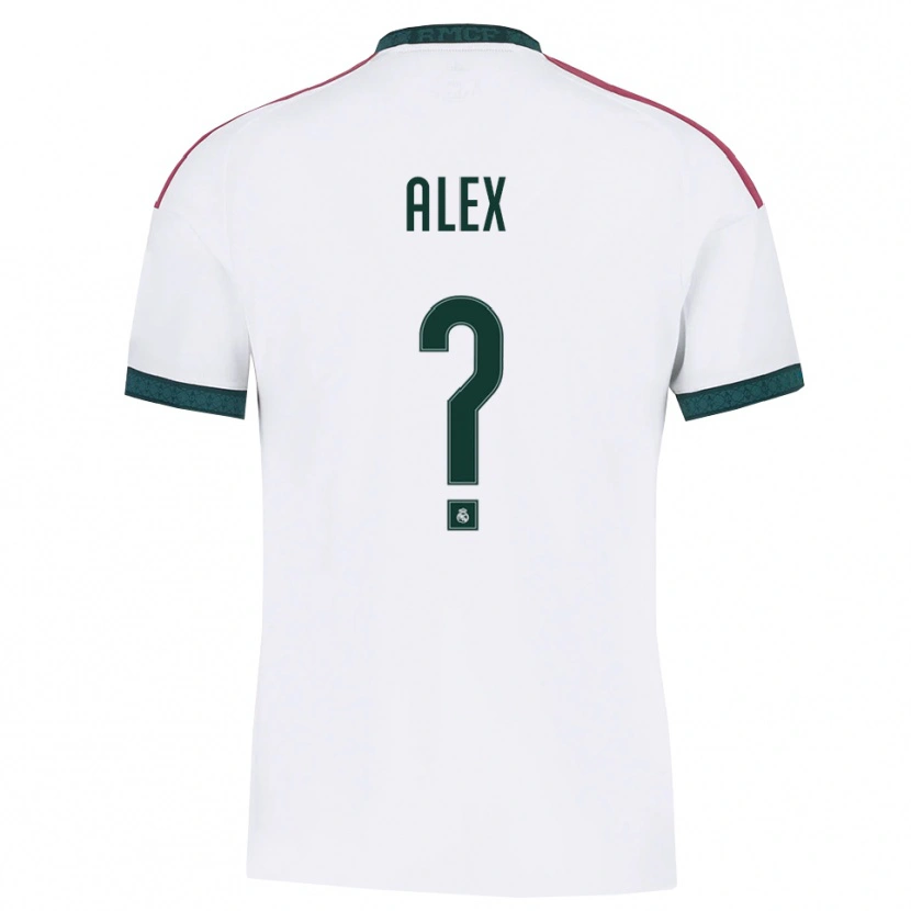 Danxen Dámské Alex Sanchez #0 Tmavě Zelená Bílá Červená Domů Hráčské Dresy 2026/27 Dres