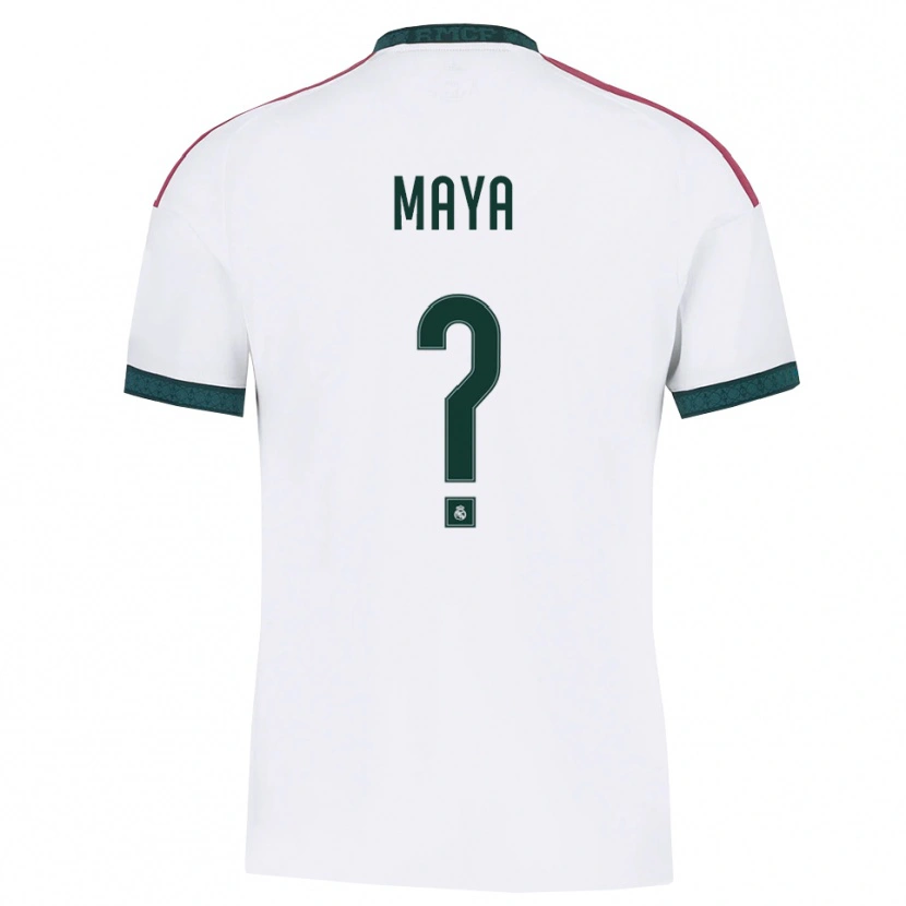 Danxen Dámské Santos Maya #0 Tmavě Zelená Bílá Červená Domů Hráčské Dresy 2026/27 Dres